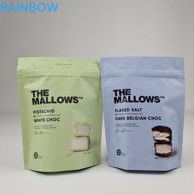 Bolsa de pie con cremallera a prueba de olor caramelo goma de plástico caramelos bolsas de embalaje