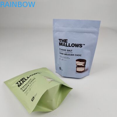 Bolsa de pie con cremallera a prueba de olor caramelo goma de plástico caramelos bolsas de embalaje