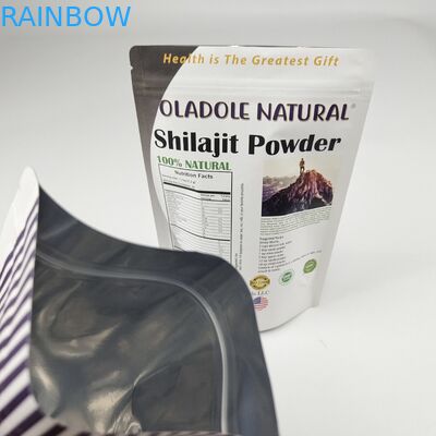 Personalizado con cremallera Fashion Pack Aseguramiento de calidad Re-cerrable Humectancia a prueba de aluminio laminado de papel Mylar bolsas