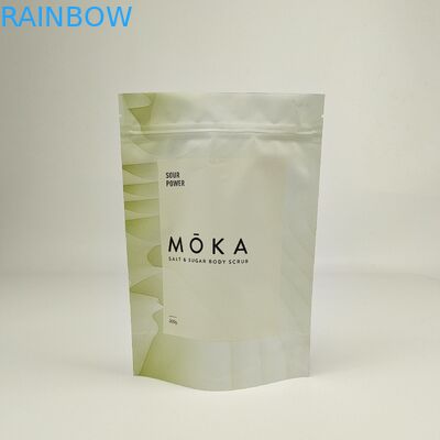 Bolsa de embalaje de sal de baño natural de marca privada Bolsa de embalaje de sal de baño digital impresa digital personalizada Bolsa de ziplock de milar para el cuerpo Bolsa de exfoliante