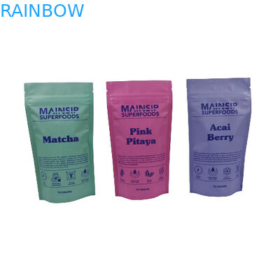 Bolsas de embalaje de galletas a prueba de olor personalizadas con cerradura por cremallera Bolsas de plástico con cerradura por cremallera con papel de aluminio