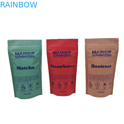 Bolsas de embalaje de galletas a prueba de olor personalizadas con cerradura por cremallera Bolsas de plástico con cerradura por cremallera con papel de aluminio