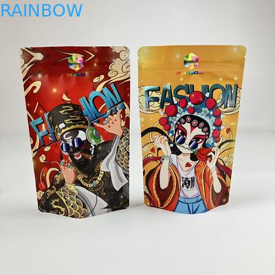 Bolsas digitales de impresión de Mylar Matt VMPET Bolsas con cremallera a prueba de olor CMYK Pantone 250g Bolsa