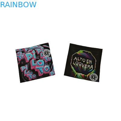 Bolsas de muestras resegables a prueba de olor con ventana transparente Embalaje en polvo Bolsa de plástico