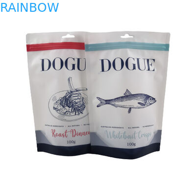 A prueba de olor de aluminio de papel de aluminio de cierre cerrado bolsas de Mylar para el té Moringa frutas secas de hierbas