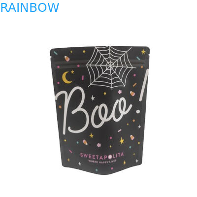 A prueba de olor de aluminio de papel de aluminio de cierre cerrado bolsas de Mylar para el té Moringa frutas secas de hierbas