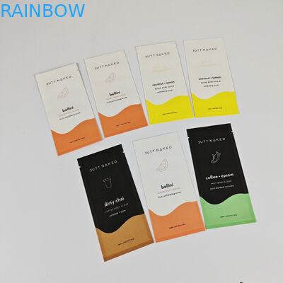 Bolsa de embalaje de alimentos de 10 g 20 g 30 g de café y té Bolsa de papel Kraft biodegradable reciclable