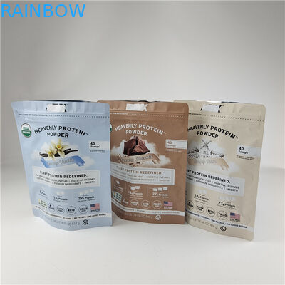 Impresión digital personalizada Bolsas de cremallera de pie A prueba de olor A prueba de humedad