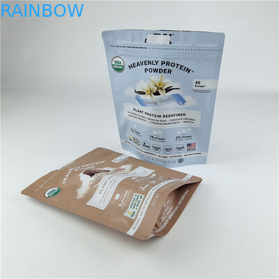 Impresión digital personalizada Bolsas de cremallera de pie A prueba de olor A prueba de humedad