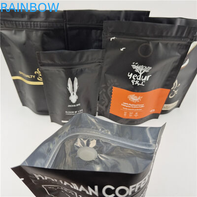 Impresión digital de papel laminado de aluminio con cremallera Stand Up Pouch Tamaño / colores personalizados