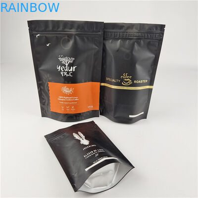 Impresión digital de papel laminado de aluminio con cremallera Stand Up Pouch Tamaño / colores personalizados