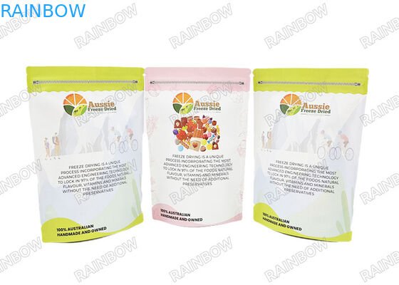 Bolsa de té de pie impresa a medida Embalaje de alimentos Bolsa Mylar de papel de aluminio