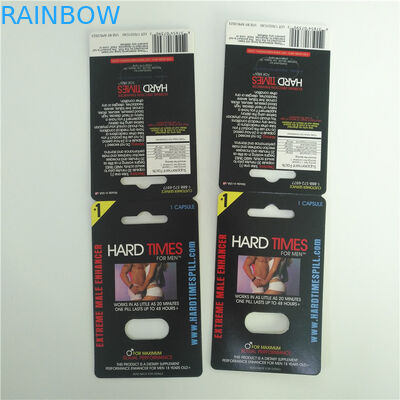 Embalaje de cartón de ampolla Embalaje de cubierta de plástico para sus necesidades de embalaje