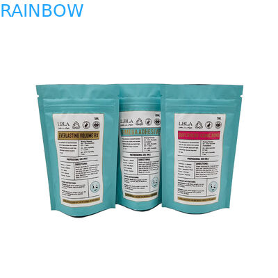 Bolsa de sello de tres lados personalizada Bolsas de té Envasado en acabado brillante o mate