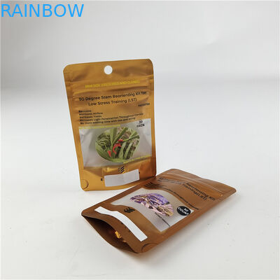 Material de embalaje de alimentos aceptado hasta 10 colores disponibles para bolsas de impresión digital personalizadas con bolsa de embalaje de cremallera