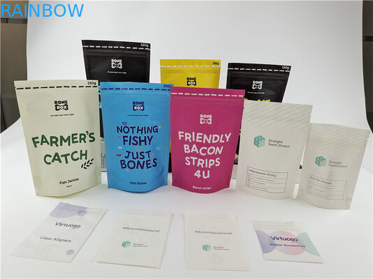 Promocional Más reciente Precio adecuado Bolsas de sello de tres lados Embalaje Sello térmico Bolsas de embalaje Mylar