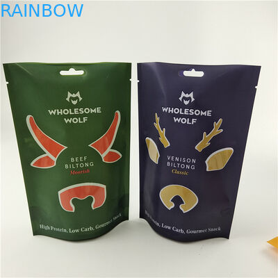 Bolsas de impresión digital de tamaño y grosor personalizados para frutos secos y bocadillos