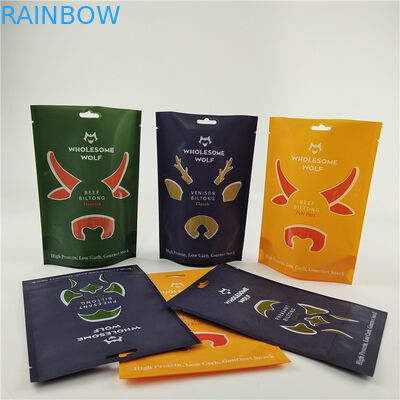 Bolsas de impresión digital de tamaño y grosor personalizados para frutos secos y bocadillos