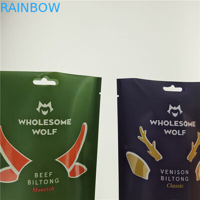 Bolsas de impresión digital de tamaño y grosor personalizados para frutos secos y bocadillos