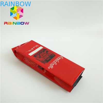 Embalaje a prueba de humedad Bolsas de fondo con gomas Pedido personalizado Hasta 10colores