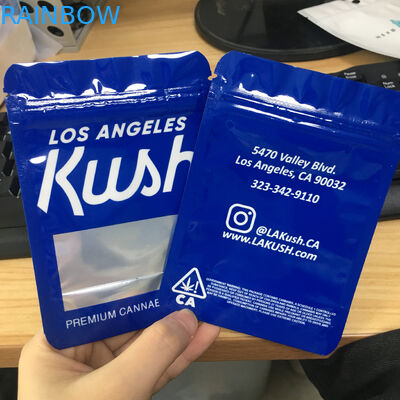 Envío por mar Bolsas de enchufe dobladas de fondo con un máximo de 9 colores