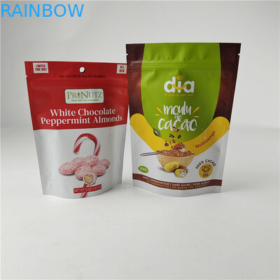 Impresión digital personalizada de alta calidad PE Bolsa de cremallera reutilizable Bolsa de plástico Stand Up Bolsas Mylar