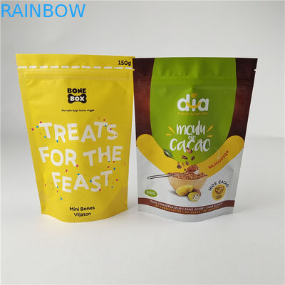 Impresión digital personalizada de alta calidad PE Bolsa de cremallera reutilizable Bolsa de plástico Stand Up Bolsas Mylar