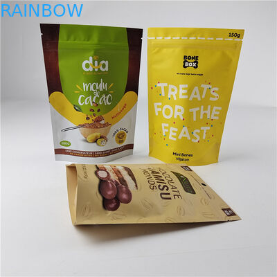 Impresión digital personalizada de alta calidad PE Bolsa de cremallera reutilizable Bolsa de plástico Stand Up Bolsas Mylar