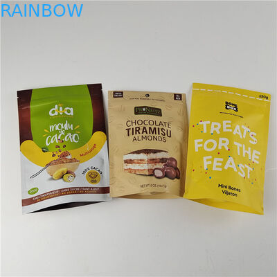 Impresión digital personalizada de alta calidad PE Bolsa de cremallera reutilizable Bolsa de plástico Stand Up Bolsas Mylar