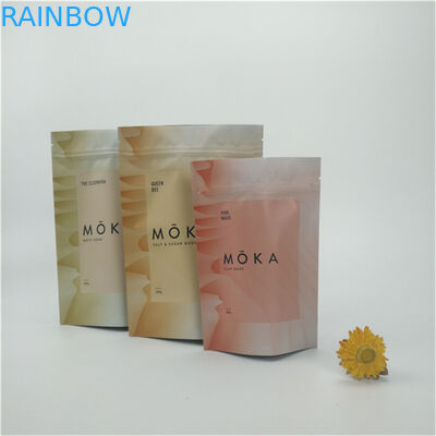 Aseguramiento de la calidad Bolsas de impresión digital Sello térmico Océano natural Sal marina Embalaje Bolso