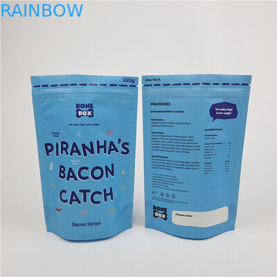 Por mayor Logotipo personalizado Impresión digital Cerradura de cremallera plástico PET Aluminio congelado Bolso de bolso de pie