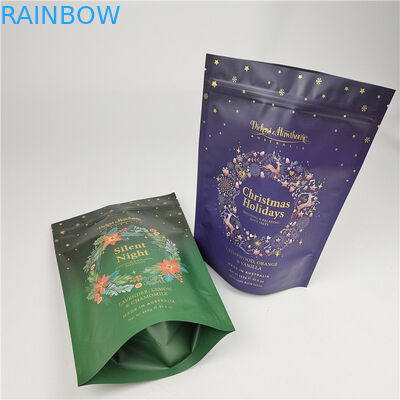 Aceptado hasta 10 colores Material de embalaje de alimentos disponible para bolsas de impresión digital personalizado con bolsa de embalaje de cremallera