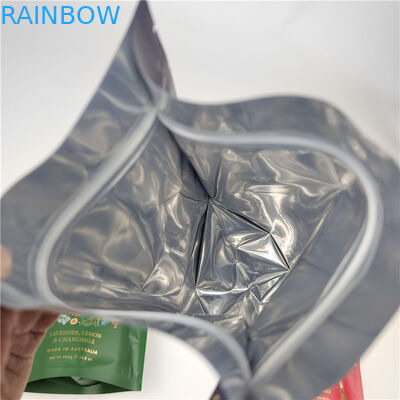 Aceptado hasta 10 colores Material de embalaje de alimentos disponible para bolsas de impresión digital personalizado con bolsa de embalaje de cremallera