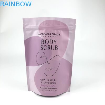 CDR AI PSD PDF Archivo de diseño Bolsas de sal de baño para cosméticos Bolsas personalizadas