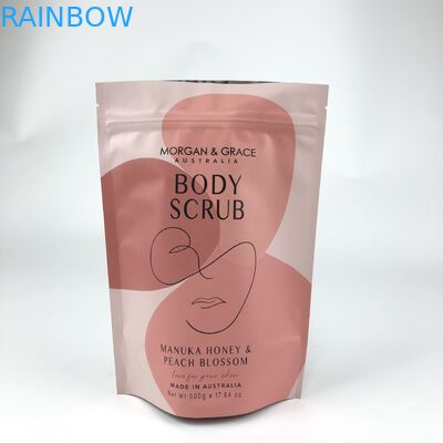 CDR AI PSD PDF Archivo de diseño Bolsas de sal de baño para cosméticos Bolsas personalizadas