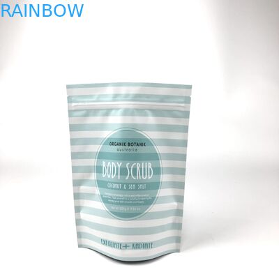 Bolsa de embalaje cosmético Bolsa de exfoliante para el cuerpo para el baño Bolsa de exfoliante de sal y cuerpo Bolsas Mylar