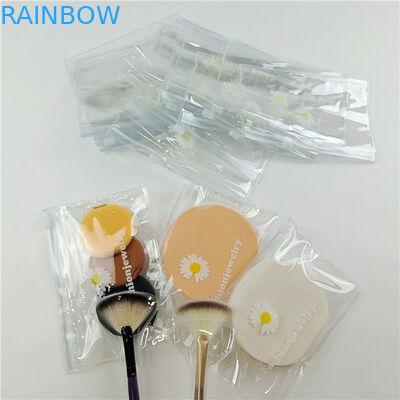 Bolsa de embalaje de plástico de material PE de alta transparencia para Comestic con tamaño y color personalizados