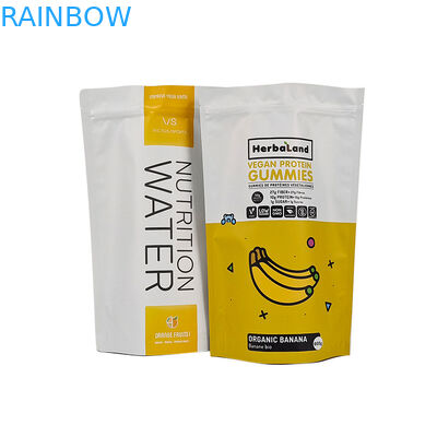 Efecto de color Bolsas de té acabadas brillantes o opacas Embalaje en bolsas de pie reselables