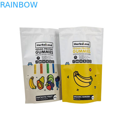 Efecto de color Bolsas de té acabadas brillantes o opacas Embalaje en bolsas de pie reselables