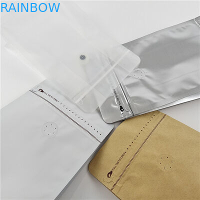 Aseguramiento de la calidad Impresión digital personalizada Almacenamiento Bolsas de cerradura con cremallera Bolsas de papel de aluminio laminado