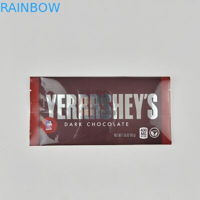 Amigable con el medio ambiente A prueba de olor y humedad a prueba de papel Kraft de vuelta Bolsa de embalaje sellada para barra de nutrición