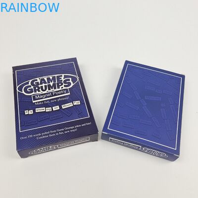 Aceptado hasta 10 colores Disponible Logotipo personalizado Impreso Rectangular Embalaje de caja de papel brillante