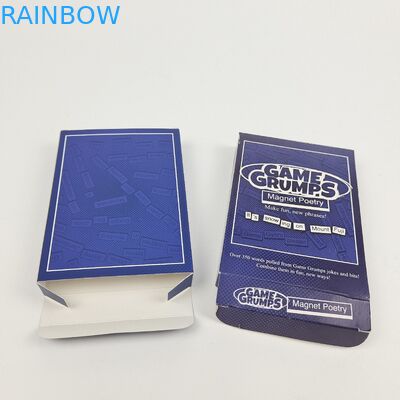 Aceptado hasta 10 colores Disponible Logotipo personalizado Impreso Rectangular Embalaje de caja de papel brillante