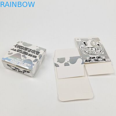 Envases de caja de exhibición de cartón blanco