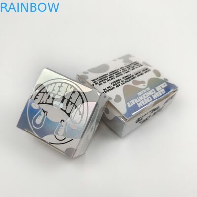 Envases de caja de exhibición de cartón blanco