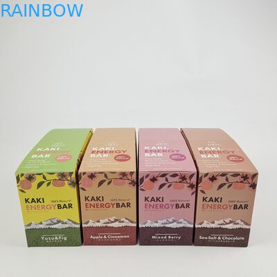 Cartón plegable de venta al por menor Displays de gomitas de caramelo Embalaje de papel caja