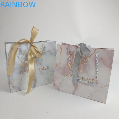 Bolsas de papel personalizadas Bolsas de papel biodegradables para compras con impresión de logotipo