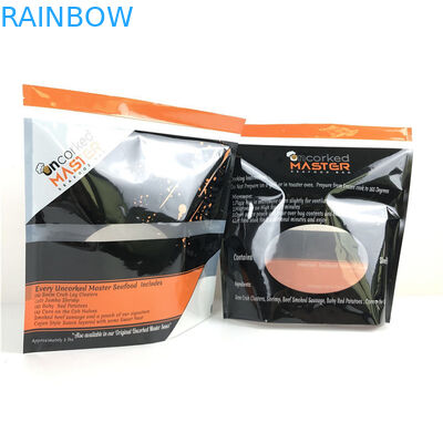 Impresión de papel de aluminio de mat stand up pouch ziplock gravura de impresión de color personalizado