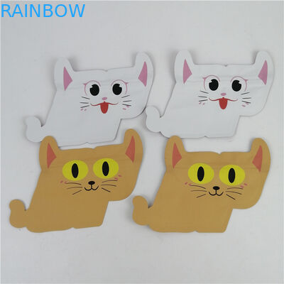 Logotipo personalizado de alta calidad Impreso Embalaje de forma especial avanzada Bolsa de bolsa de papel plástico