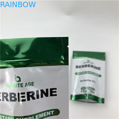 Bolsa de venta al por mayor Impreso a medida de pie Bolsa vacía de garantía de calidad Embalaje Bolsas de papel de aluminio Mylar con muesca de lágrima